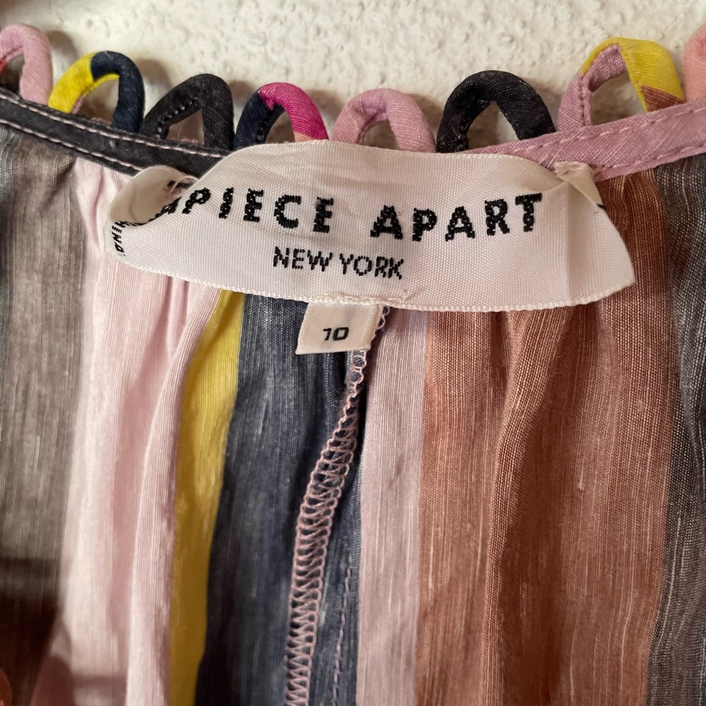 Apiece Apart silk dress, size 10 - Picture 2 of 9